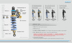 Italjet Dragster 200 (21~)/Dragster 300 (20~) Rear H2P Rear Suspension